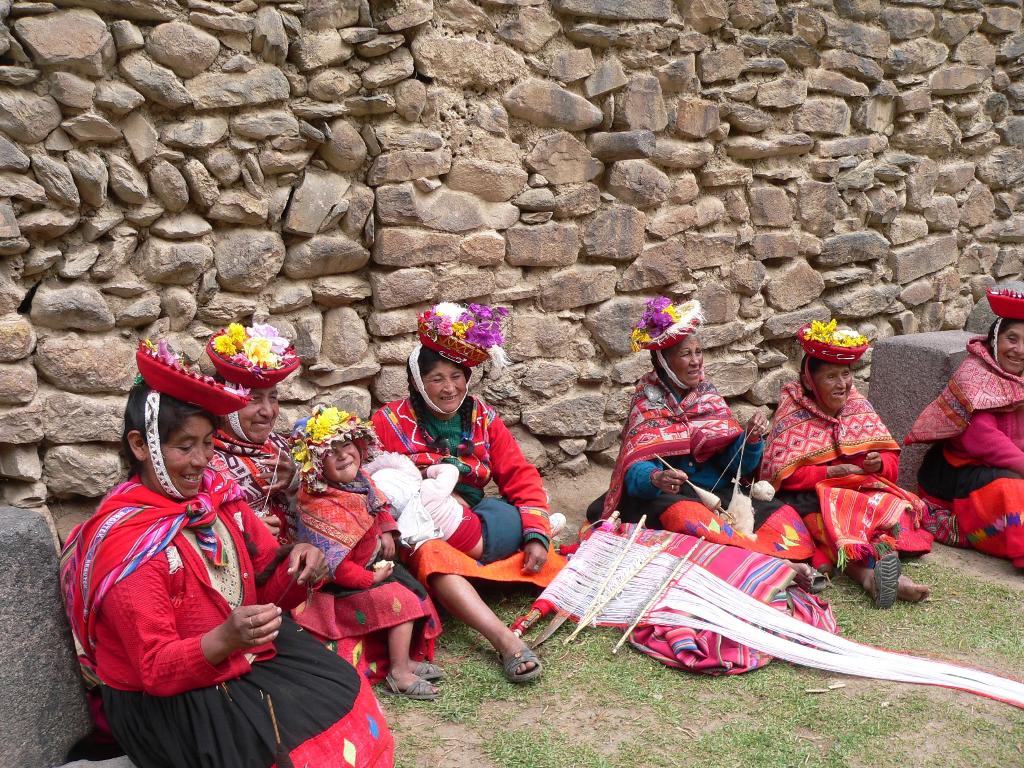 women in native dress