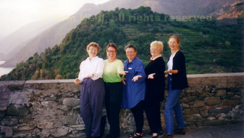 friends in Italy